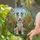 Wire-Haired Fox Terrier Stained Glass Wildflowers Meadow Art - Tiffany Style Dog Lover Stained Glass Suncatcher - 1