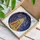 Tabby Cat UFO Tractor Beam Cosmic Galaxy Tiffany Stained Glass - Space Art Gift Stained Glass Suncatcher - 3