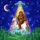 Bigfoot Unicorn UFO Rainbow Beam - Starry Cosmic Night Mosaic Fantasy Mythical Art Stained Glass Suncatcher - 5