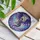 Majestic Fantasy Dragon Stained Glass Tiffany Style Faceted Scales Celestial Art Stained Glass Suncatcher - 3