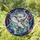 Baby Elephant Blue Gem Tiffany Stained Glass Mosaic - Intricate Jewel Tone Art Decor Stained Glass Suncatcher - 2
