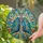 Stained Glass Lungs Trachea Cabochons Mosaic Bronchial Alveoli Tiffany Art Jewel Tones Stained Glass Suncatcher - 1