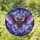 Stylized Bat Stained Glass Art - Tiffany Style Cosmic Nebulae Jewel Tone Home Decor Stained Glass Suncatcher - 2