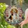 Friendly Tri-Color Beagle Dog Stained Glass Art - Tiffany Style Pet Lover Home Decor Present Stained Glass Suncatcher - 1