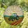 Tiffany Glass Farm Tractor Field Crops Art - Farmhouse Country Decor Gift for Farmers Stained Glass Suncatcher - 2