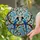 Magpie Birds Stained Glass Art, Intricate Mosaic Tree Branch, Jewel Tone Nature Decor Stained Glass Suncatcher - 1