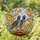 California Quail Poppy Flowers Intricate Tiffany Style Stained Glass Mosaic Art Window Display Stained Glass Suncatcher - 2