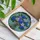 Colorful Hydrangea Bouquet Mason Jar Stained Glass - Tiffany Style Floral Mosaic Stained Glass Suncatcher - 3
