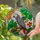 African Grey Parrot Stained Glass Art - Intricate Tiffany Style Mosaic Jewel Tones Stained Glass Suncatcher - 1