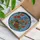 Tiffany Stained Glass Stacked Books Floral Bouquet - Geometric Mosaic Jewel Tones Stained Glass Suncatcher - 3