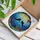 Scuba Diver Couple Sea Turtle Coral Tiffany Stained Glass Ocean Art Underwater Mosaic Sun Rays Stained Glass Suncatcher - 3