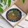 Ramen Bowl Stained Glass Art with Egg Chopsticks, Mushroom Scallion, Intricate Mosaic Stained Glass Suncatcher - 3