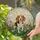 Tricolor Beagle Dog Stained Glass Wildflower Mosaic - Tiffany Style Dog Lover Gift Stained Glass Suncatcher - 1