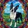 Boston Terrier Dog Stained Glass Mosaic - Detailed Tiffany Jewel Tones Landscape Art Stained Glass Suncatcher - 5