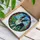 Boston Terrier Dog Stained Glass Mosaic - Detailed Tiffany Jewel Tones Landscape Art Stained Glass Suncatcher - 3