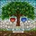 Mr. & Mrs. Date Stained Glass Tree Tiffany Style Edward Sarah Hearts - Wedding Anniversary Stained Glass Suncatcher - 5