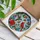 Hummingbird Cardinal Stained Glass Mosaic - Tiffany Floral Butterfly Art with Jewel Tones Stained Glass Suncatcher - 3