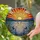 Elegant Cranes Stained Glass Sunset Tiffany Art - Jewel Tone Mountain Water Landscape Stained Glass Suncatcher - 1