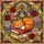 Sleeping Fox Antique Books Roses - Glowing Tiffany Style Glass Mosaic Stained Glass Suncatcher - 5
