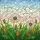 Tiffany Dandelion Puffball Floral Stained Glass Meadow - Blowing Seeds Gradient Sky Stained Glass Suncatcher - 5