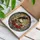 Detailed Tiffany Glass Skull Raven Red Roses Mosaic - Intricate Jewel Tone Home Decor Stained Glass Suncatcher - 3