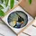 King Penguin Stained Glass Mosaic Art - Intricate Tiffany Inspired Edge Design Stained Glass Suncatcher - 3