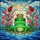 Green Frog Red Eyes Gold Crown Stained Glass Pond Flowers & Cloudy Sky Home Decor Stained Glass Suncatcher - 5