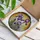 Detailed Purple Iris Stained Glass Flowers Tiffany Style Mosaic Window Decor Gift Stained Glass Suncatcher - 3
