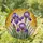Detailed Purple Iris Stained Glass Flowers Tiffany Style Mosaic Window Decor Gift Stained Glass Suncatcher - 2