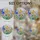 Stained Glass Wildflower Meadow Garden Mosaic - Orange Yellow Blue Purple Tulip Decor Stained Glass Suncatcher - 4