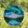 Snow-Capped Mountain Lake Forest Stained Glass Aurora Borealis Night Sky Decor Stained Glass Suncatcher - 2