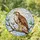Majestic Hawk Stained Glass Tree Branch Cloud Sky Tiffany Jewel Tone Nature Art Stained Glass Suncatcher - 2