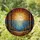 Glowing Full Moon Stained Glass - Detailed Tree Roots, Autumn Leaves, Water Sunset Stained Glass Suncatcher - 2