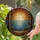 Glowing Full Moon Stained Glass - Detailed Tree Roots, Autumn Leaves, Water Sunset Stained Glass Suncatcher - 1