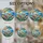 Tiffany Style Stained Glass Blooming Flowers Sun Rainbow Clouds Mosaic Blue Sky Jewel Tones Stained Glass Suncatcher - 4