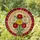 Stained Glass Colorful Dahlia Flower Bouquet - Tiffany Style Glowing Mosaic Sunburst Stained Glass Suncatcher - 2