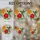 Ruby-throated Hummingbird Red Flower Orange Floral Green Leaves Mosaic Tiffany Style Art Stained Glass Suncatcher - 4