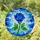 Blue Rose Tiffany Stained Glass Jewel Tone Pattern - Green Stem Leaves Dew Drops Stained Glass Suncatcher - 2
