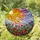 Tiffany Stained Glass Rose Garden Radiant Sun Swirling Clouds Sky Jewel Tones Stained Glass Suncatcher - 2