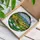 White Sheep Country Cottage Stained Glass Landscape - Rural Hillside Farmhouse Decor Stained Glass Suncatcher - 3