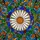 Daisy Flower Stained Glass Mosaic - Tiffany Style High Contrast Jewel Tone Detailed Art Stained Glass Suncatcher - 5