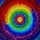 Rainbow Spiral Stained Glass Mosaic Art Tiffany Style Intricate Tessellated Pattern Stained Glass Suncatcher - 5
