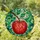 Stained Glass Disco Ball Apple Green Leaves - Tiffany Jewel Tone Intricate Mosaic Stained Glass Suncatcher - 2