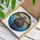 Intricate Colorful Glowing Tiffany Stained Glass Hippopotamus Family River Wildlife Art Stained Glass Suncatcher - 3