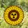 Radiation Hazard Sunflower Stained Glass Mosaic - Tiffany Style Jewel Tone Art Decor Stained Glass Suncatcher - 2