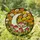 Crescent Moon Toadstool Poppies Stained Glass Art - Intricate Botanical Nature Decor Stained Glass Suncatcher - 2