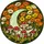 Crescent Moon Toadstool Poppies Stained Glass Art - Intricate Botanical Nature Decor Stained Glass Suncatcher - 5