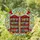 Intricate Red Bookshelves Colorful Books Poppies Vines - Tiffany Glass Bookworm Reading Decor Stained Glass Suncatcher - 2
