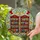 Intricate Red Bookshelves Colorful Books Poppies Vines - Tiffany Glass Bookworm Reading Decor Stained Glass Suncatcher - 1