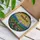 Jesus Christ Crucified Stained Glass Sunburst Wildflowers Faith-Inspired Home Decor Stained Glass Suncatcher - 3